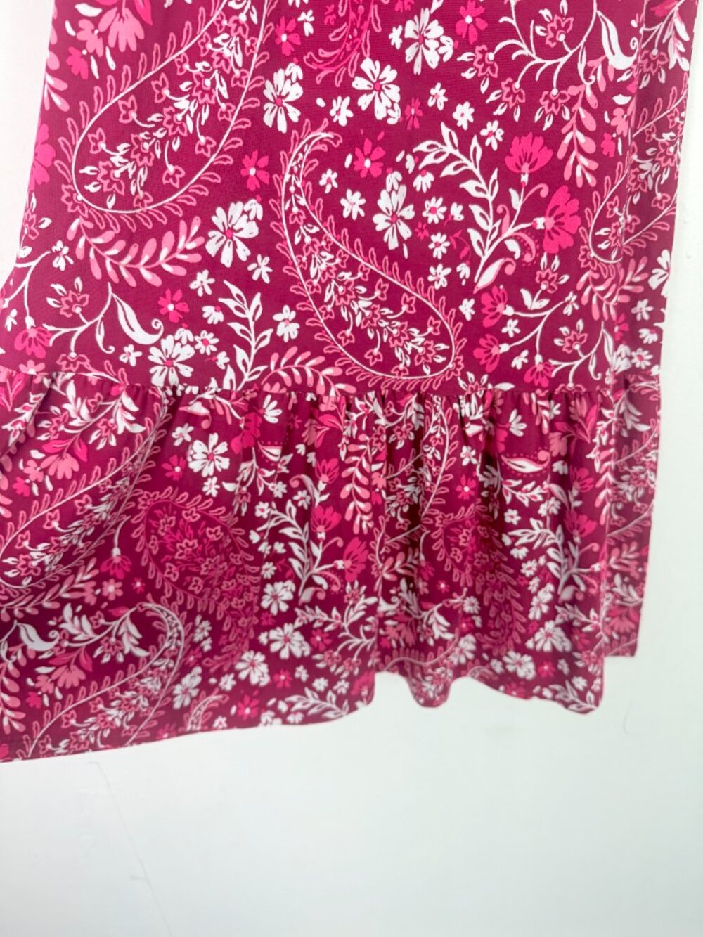 NWT LOFT Petites Paisley Flounce Mini Halter Dress Size XSP XS Petite NEW - Picture 5 of 13